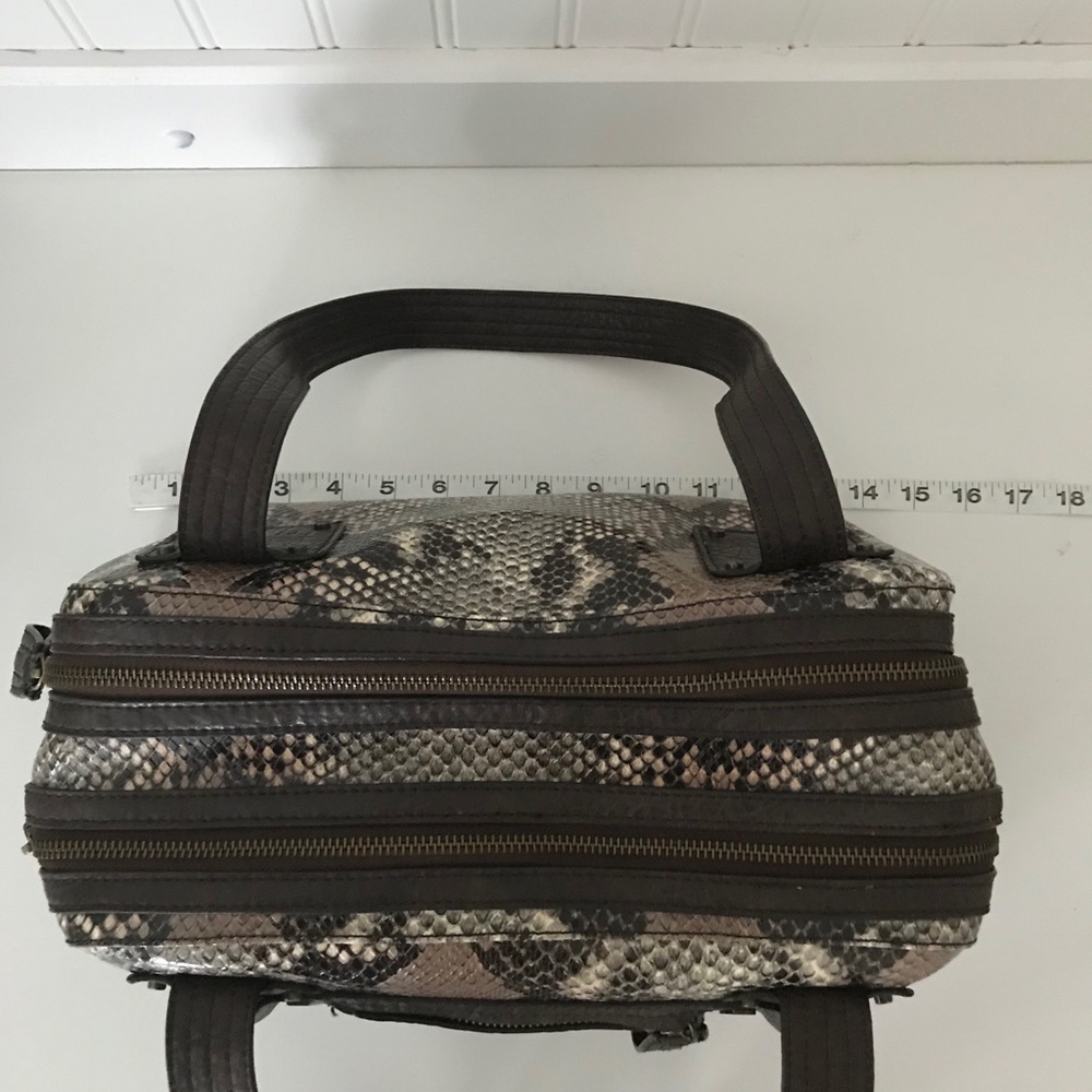 Jessica Simpson Python Satchel With Accessories - image 7
